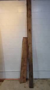 2 Rare Live Edge Walnut Lumber (5ft 4in & 9ft 3in)