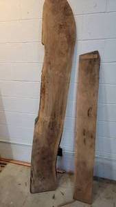 Two Walnut Wood Plank Artist  Lumber (5ft & 6.5ft)