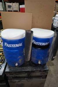 lot 87 image: Water Jugs with Cup Tubes