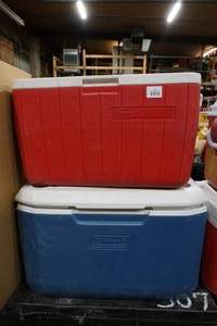 lot 89 image: Coleman Coolers