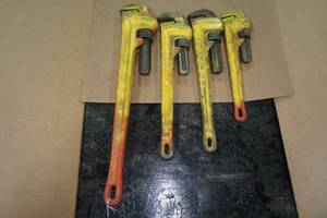 lot 103 image: Pipe Wrenches - Rothenberger, Ridgid - 14-24