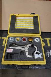 lot 101 image: NFP Pilot Clamp Locking Hole Saw Guide Kit