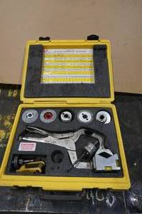 lot 82 image: NFP Pilot Clamp Locking Hole Saw Guide Kit