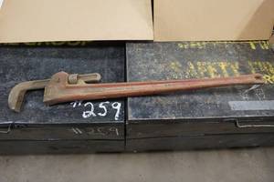 lot 81 image: Ridgid 48 Pipe Wrench