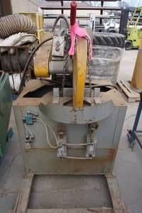 lot 111 image: Everett 16-DM Double Mitering Dry Abrasive 16 Saw