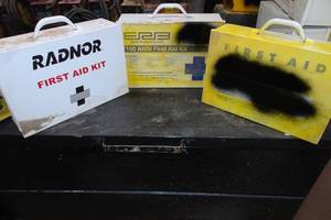 lot 72 image: 3 First Aid Boxes