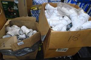 lot 173 image: Assorted PVC Fittings