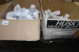 lot 186 image: Assorted PVC Fittings