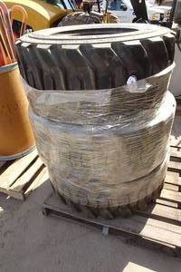 lot 144 image: 3 Skid Steer Tires