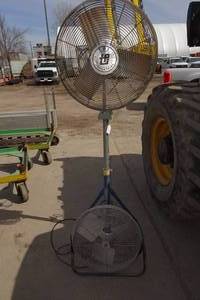 lot 164 image: 2 Industrial Electric Fans