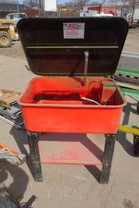 lot 145 image: 20 Gallon Parts Washer with Stand