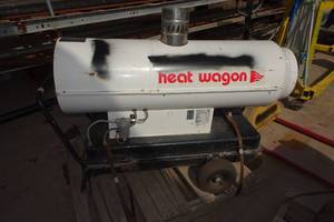 lot 10 image: Heat Wagon HVF210 205,000 BTU Torpedo Heater