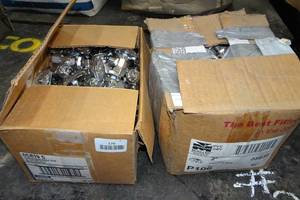 lot 180 image: Brasscraft Chrome 12 Compression Angle Stops