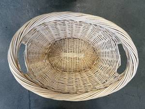 3 Beautiful  Vintage Hand-Woven Wicker Baskets