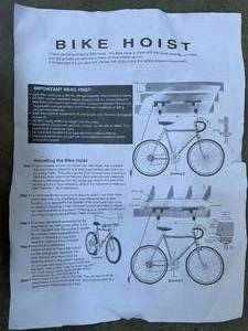 Bike Hoist 4-pack NEW in Box
