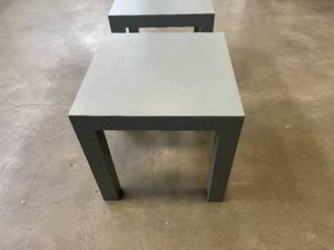 Lot of 2 24 Side Tables