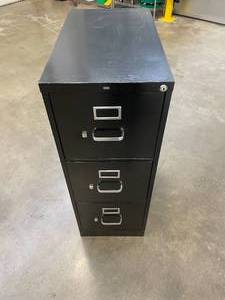 3 Drawer File Cabinet - 40x26.5x15