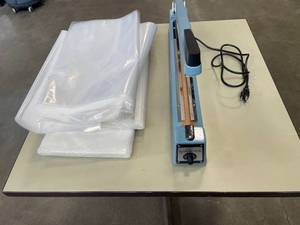 Atmovac KS-500 19 58 Manual Impulse Bag Sealer  bags