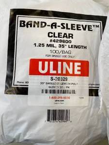 Lot of 5 Cartons of Clear, Shoulder Lenth Ploy Gloves