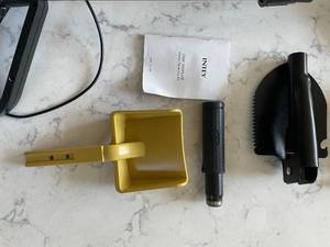 Intley Metal Detector, Bag, Shovel, Manual.