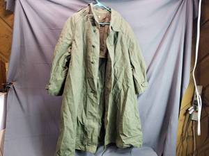 Militaries Equipments Canvas Overcoat