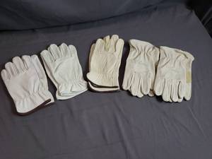 5 Pairs of Leather Gloves