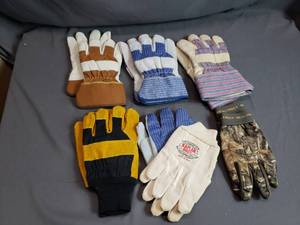 4 Pairs Insulated Gloves, Chore Gloves, Camo Gloves