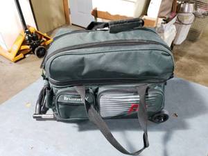 Bowling Balls and Rolling Bag