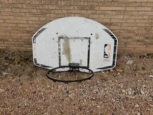 Basketball Backboard and Rim