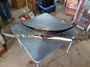 Vintage Bear Black Bear Recurve and Browning Compound
