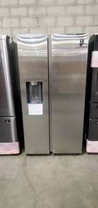 Samsung 27.4 cu. ft. Side by Side Refrigerator in Fingerprint Resistant Stainless Steel (Scratch & Dent) - 1 Year Warranty