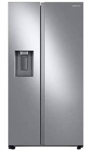 Samsung 27.4 cu. ft. Side by Side Refrigerator in Fingerprint Resistant Stainless Steel (Scratch & Dent) - 1 Year Warranty