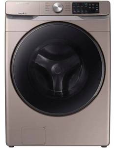 Samsung 4.5-cu ft High Efficiency Stackable Front-Load Washer (Champagne) (Scratch & Dent) - 1 Year Warranty