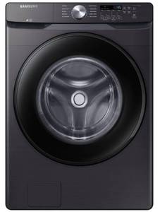 Samsung 27 in. 4.5 cu. ft. High-Efficiency Black Stainless Front Load Washing Machine with Self-Clean  (Scratch & Dent)- 1 Year Warranty