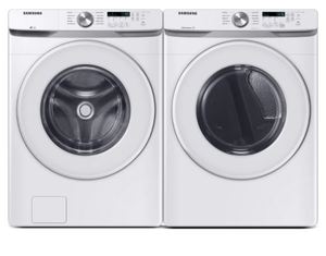 Samsung New Washer & Dryer Set ( Scratch & Dent) - 1 Year Warranty