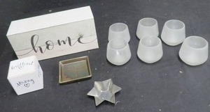 HOME DECOR  CANDLE HOLDERS