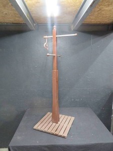 WOODEN COAT RACK