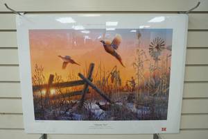 multi-artist print Scott Zoelick, Don Kloetzke, Jerry Gadamus Seasons End