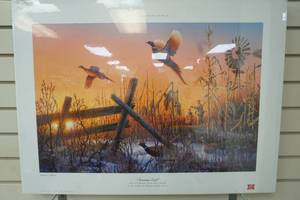 multi-artist print Scott Zoelick, Don Kloetzke, Jerry Gadamus Seasons End