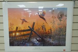 multi-artist print Scott Zoelick, Don Kloetzke, Jerry Gadamus Seasons End