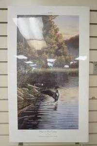 Rick Kelley print Wings at First Cutting