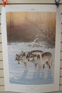 Thomas Moen print Winter Silence-Wolves