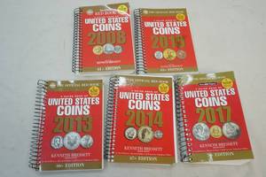 US Coin guide books