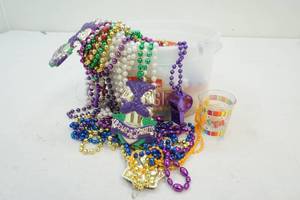 Marti gras beads