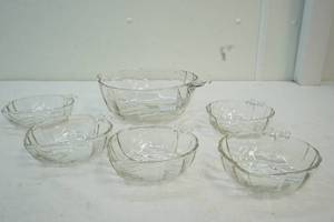 glass leaf bowls