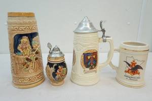 drinking steins