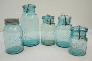 antique mason jars