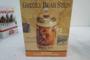 Budweiser Grizzly Bear Stein