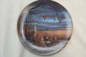 Terry Redlin decorative plate