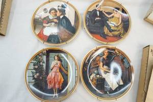 Norman Rockwell decorative plates